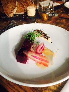 The Pickle Shack Pop up: Oddfellows Exeter Betroot terrine