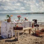 beach wedding croyde