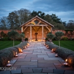 Autumn winter wedding outdoor devon Upton Barn 2