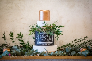 Winter wedding devon cake