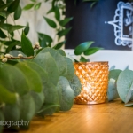 Winter wedding devon theme lighting