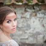 modern rustic autumn wedding makeup devon