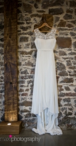modern rustic wedding dress long devon c