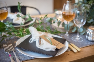 modern rustic wedding winter devon styling table