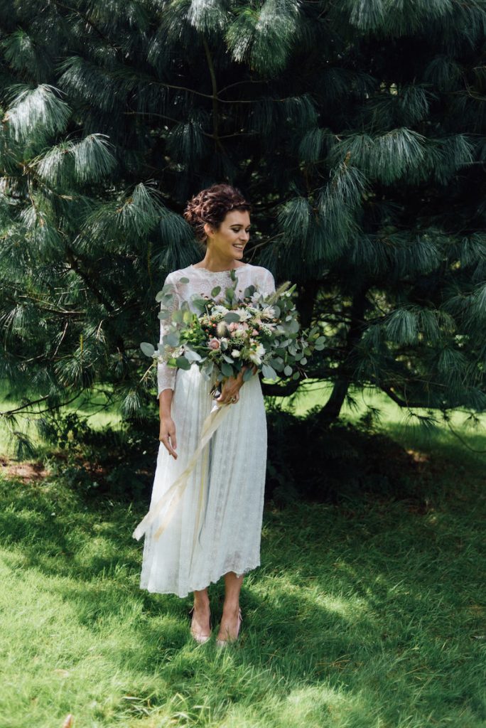 Natural Boho Wedding Shoot Westcott Barton