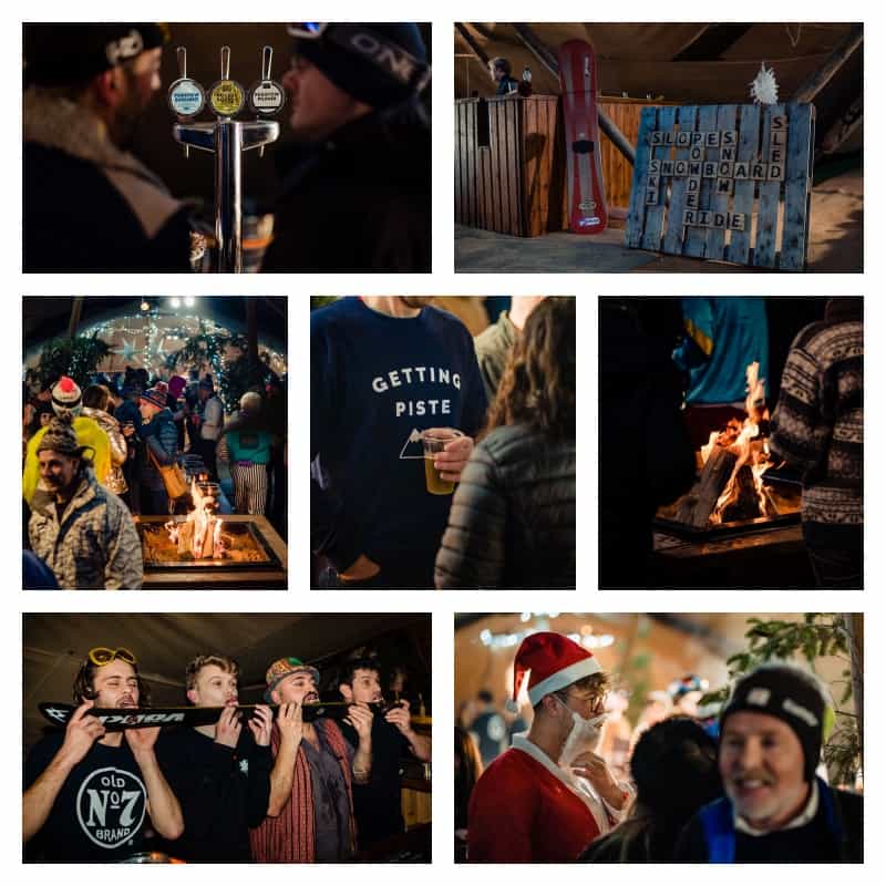 Apres Ski Tipi Christmas Party - The Review - Tents & Events